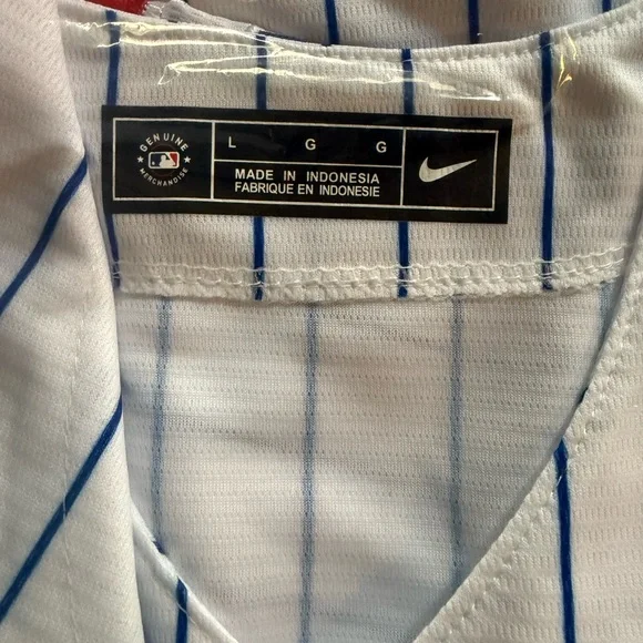 Chicago Cubs Tokyo Series (Takashi Murakami) Striped Jersey - Picture 4 of 4